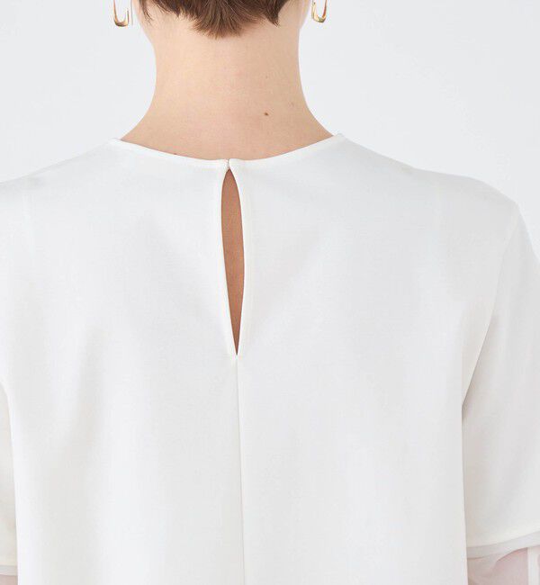 Ballsey「ジャージーコンビ ランタンスリーブプルオーバー」|Tシャツ・カットソー|