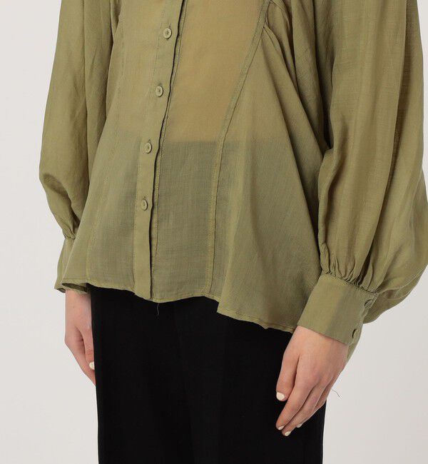 TOMORROWLAND GOODS「Devotion TWINS  ELPIS  ボリュームスリーブシャツ」|シャツ・ブラウス|