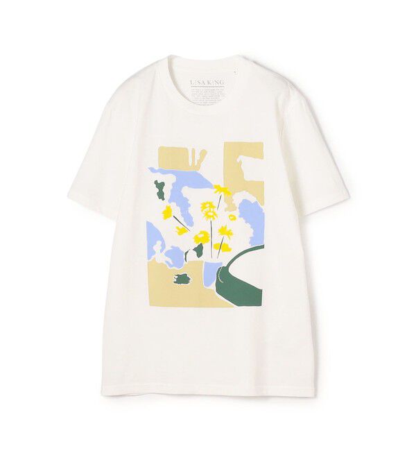 TOMORROWLAND BUYING WEAR「 LISA KING  POTTING SHED ハーフスリーブプルオーバー」|Tシャツ・カットソー|12 ホワイト系