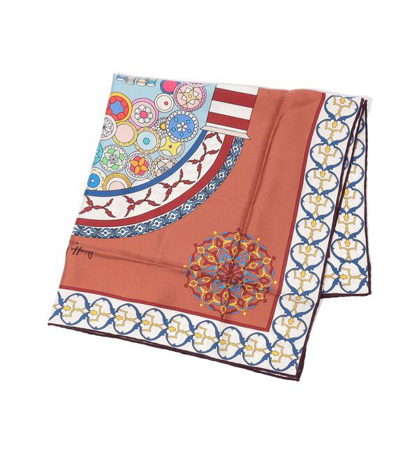 TOMORROWLAND GOODS「Kinloch シルクスカーフ」|バンダナ・スカーフ|