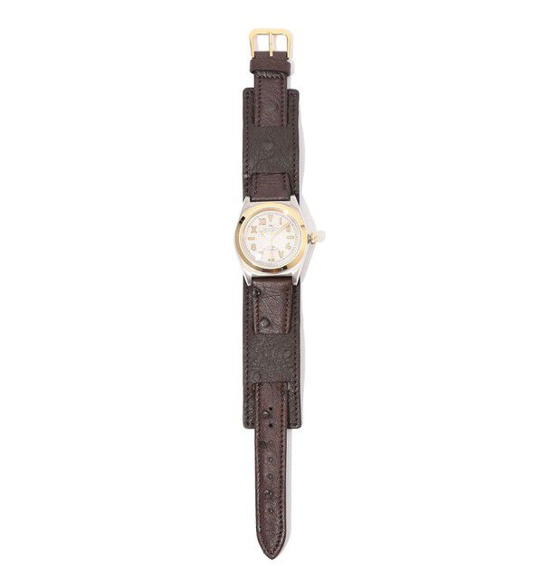 TOMORROWLAND GOODS「【別注】VAGUE WATCH Vabble Combi オーストリッチベルト オートマチックウォッチ」|腕時計|49 グレーダイヤル