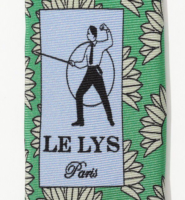 TOMORROWLAND GOODS「LE LYS シルクプリントネクタイ」|ネクタイ・蝶ネクタイ|