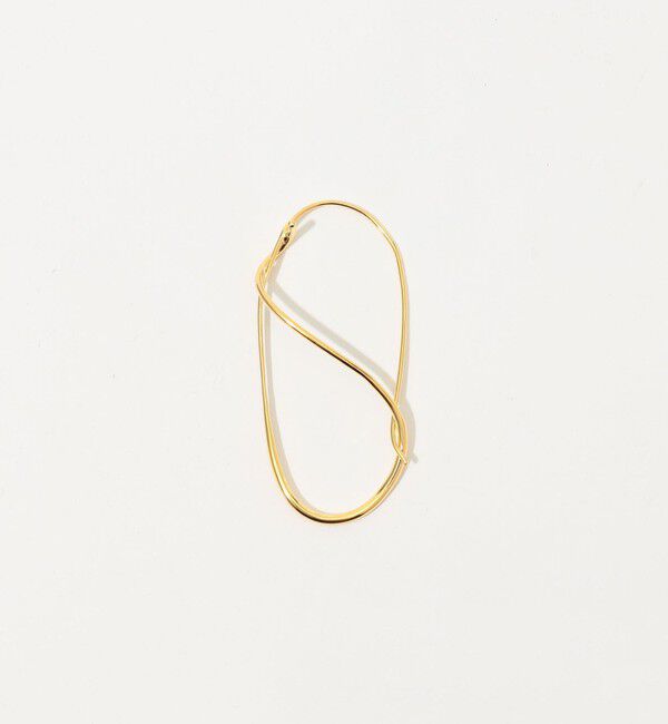 TOMORROWLAND GOODS「BAR Jewellery EQUILIBRIUM ゴールド ピアス」|ピアス|