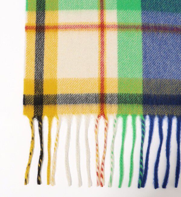TOMORROWLAND GOODS「Joshua Ellis Plaid カシミヤストール」|ストール|