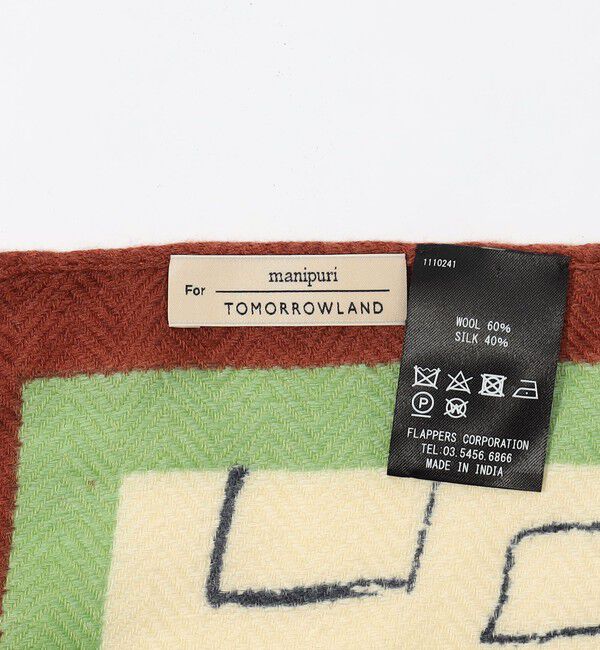TOMORROWLAND GOODS「【別注】MANIPURI LONDON CITY スカーフ」|バンダナ・スカーフ|