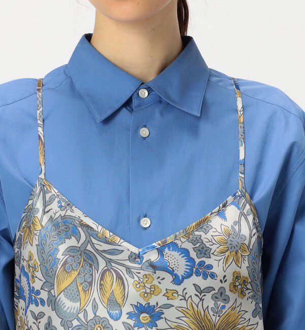 SOULEIADO「アセテートプリント キャミソールワンピース」|ワンピース|