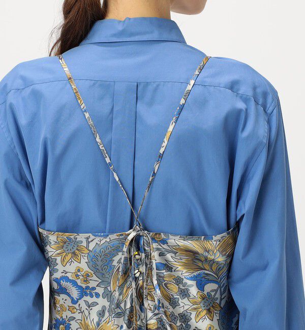 SOULEIADO「アセテートプリント キャミソールワンピース」|ワンピース|