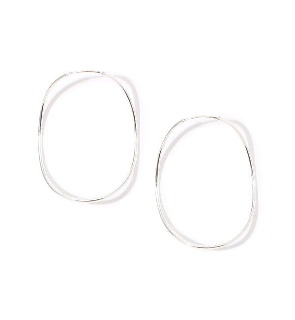 TOMORROWLAND GOODS「BAR Jewellery CONTOUR シルバーピアス」|ピアス|