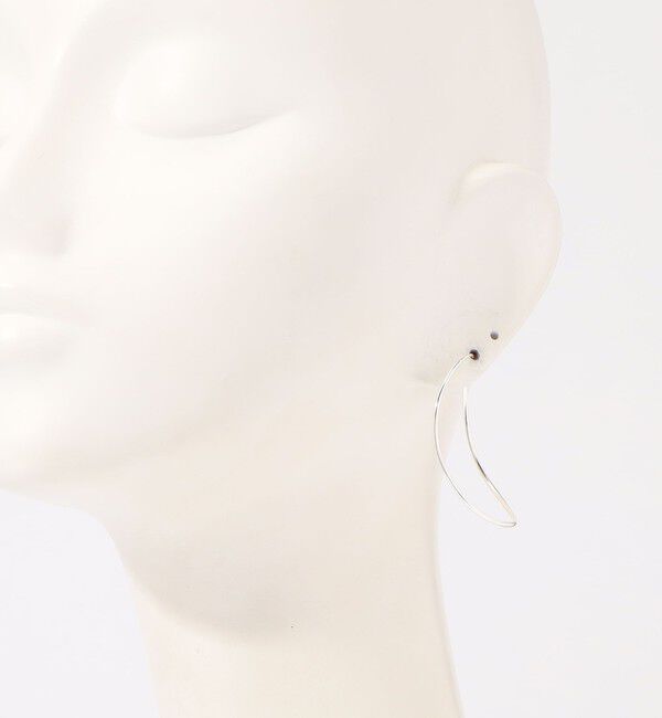 TOMORROWLAND GOODS「BAR Jewellery CONTOUR シルバーピアス」|ピアス|