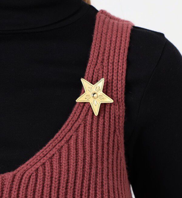 TOMORROWLAND GOODS「ADRAR Star ゴールド ブローチピン」|ブローチ・コサージュ|