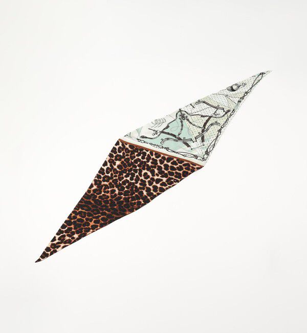 TOMORROWLAND GOODS「manipuri BIT BALLOON ダイヤ型スカーフ」|バンダナ・スカーフ|