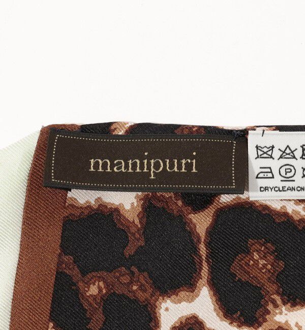 TOMORROWLAND GOODS「manipuri BIT BALLOON ダイヤ型スカーフ」|バンダナ・スカーフ|