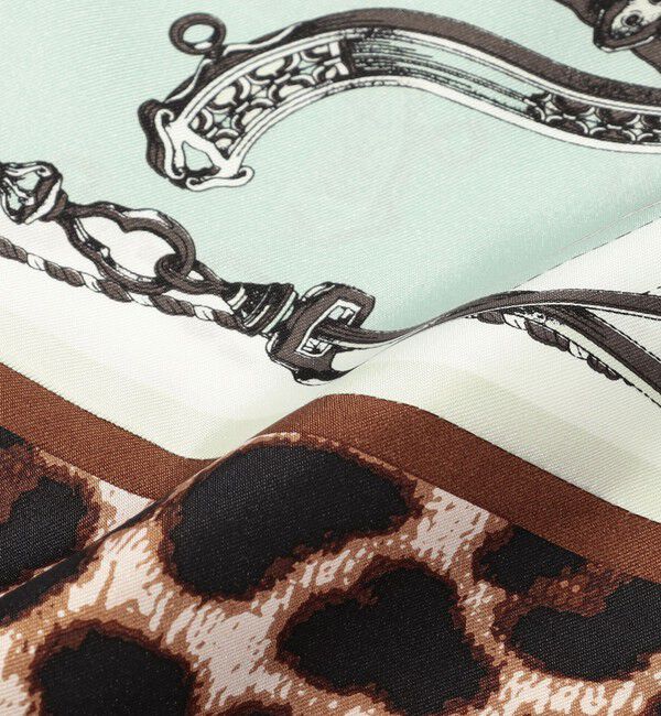 TOMORROWLAND GOODS「manipuri BIT BALLOON ダイヤ型スカーフ」|バンダナ・スカーフ|