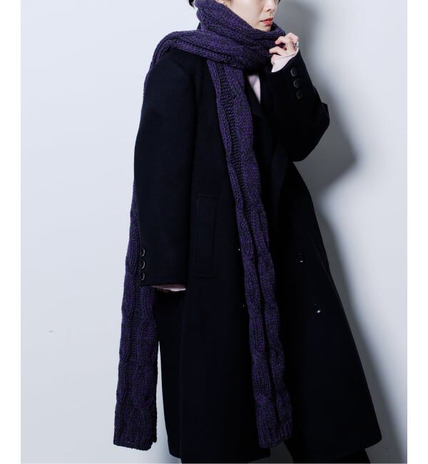 「HIGHLAND 2000 LONG SCARF 3CABLES：マフラー」|マフラー|