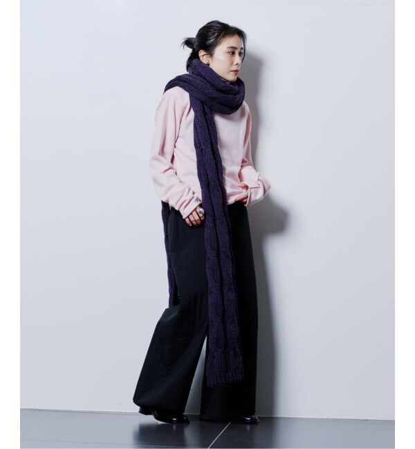  「HIGHLAND 2000 LONG SCARF 3CABLES：マフラー」|マフラー|