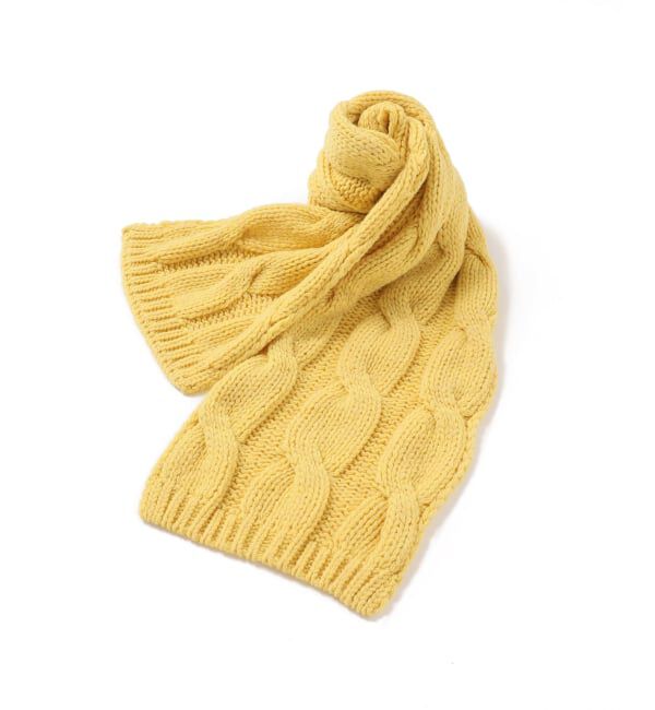  「HIGHLAND 2000 LONG SCARF 3CABLES：マフラー」|マフラー|