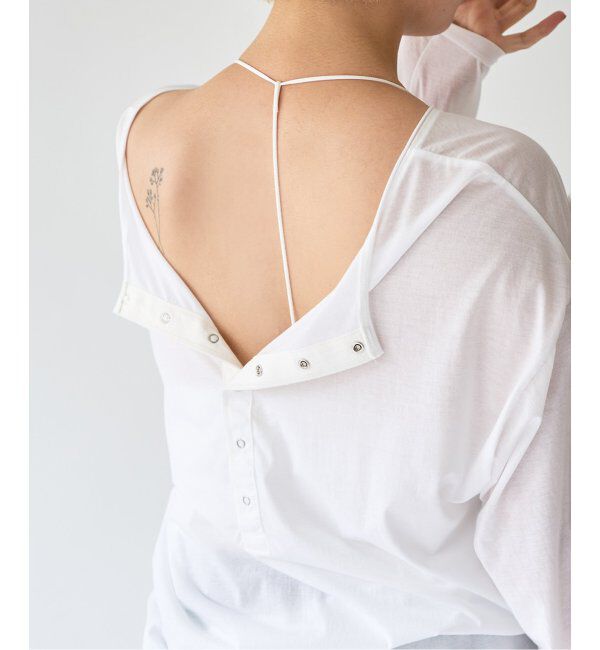 EMILYWEEK「【LALA VIE&times;EMILY WEEK】別注 Yバックブラキャミソール」|インナー|ホワイト