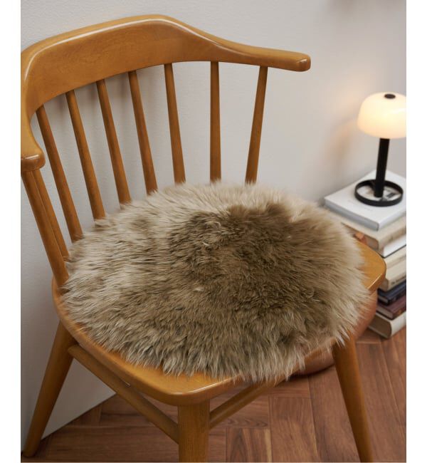 journal standard Furniture「SHEEPSKIN SEAT PAD　シープスキン シートパッド 35&times;35cm」|その他|ブラウン