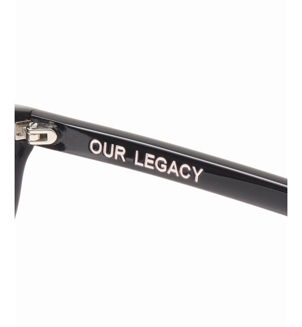 EYETHINK「【OUR LEGACY / アワーレガシー】SHELTER Infinite Black Sunglasses」|サングラス|