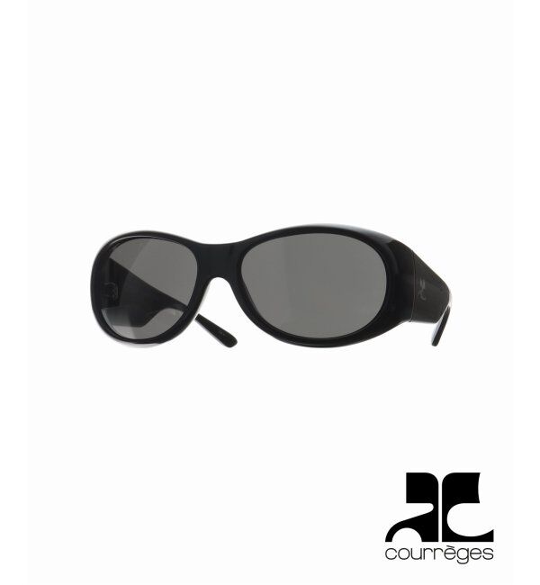 EYETHINK「【COURREGES / クレージュ】HYBRID 01 SUNGLASSES black」|サングラス|ブラック
