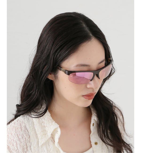 EYETHINK「MIU MIU A02SF BR Sunglasses」|サングラス|