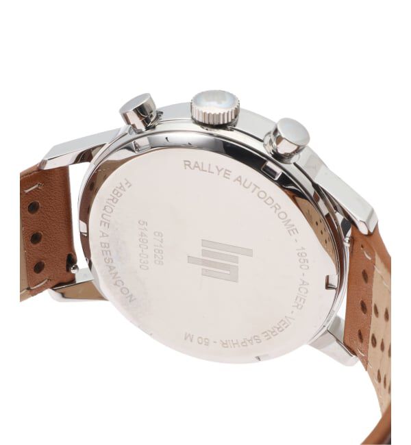 HIROB「LIP RALLYE 40MM MECA QUARTZ CHRONOGRAPH 671826」|腕時計|