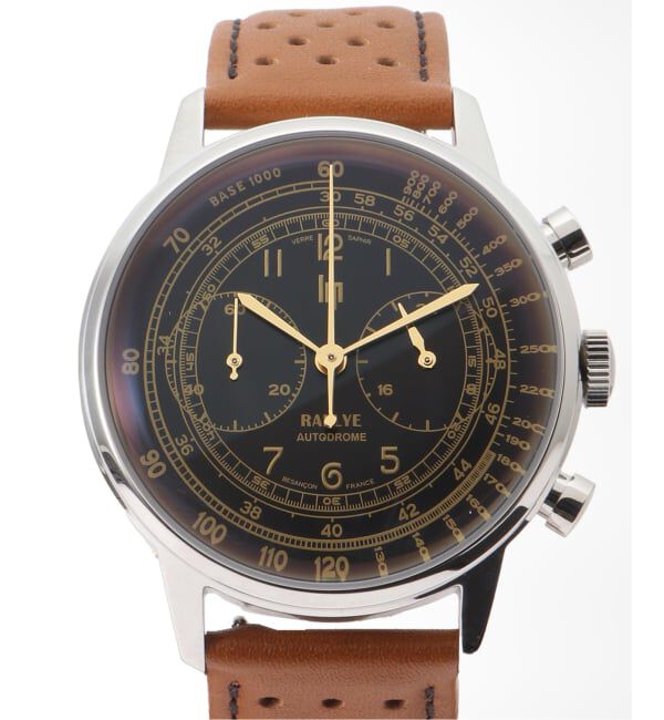 HIROB「LIP RALLYE 40MM MECA QUARTZ CHRONOGRAPH 671826」|腕時計|