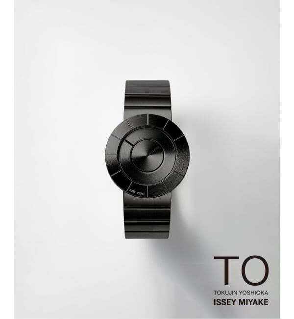 HIROB「ISSEY MIYAKE TO NY0N002 Black」|腕時計|ブラック