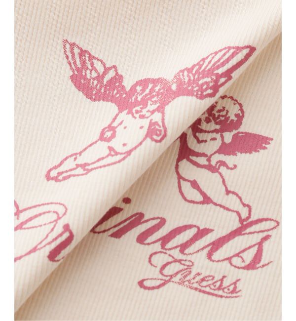 JOINT WORKS「GUESS Originals/ゲス オリジナルス GO LS BOAT NECK RIB TOP」|Tシャツ・カットソー|