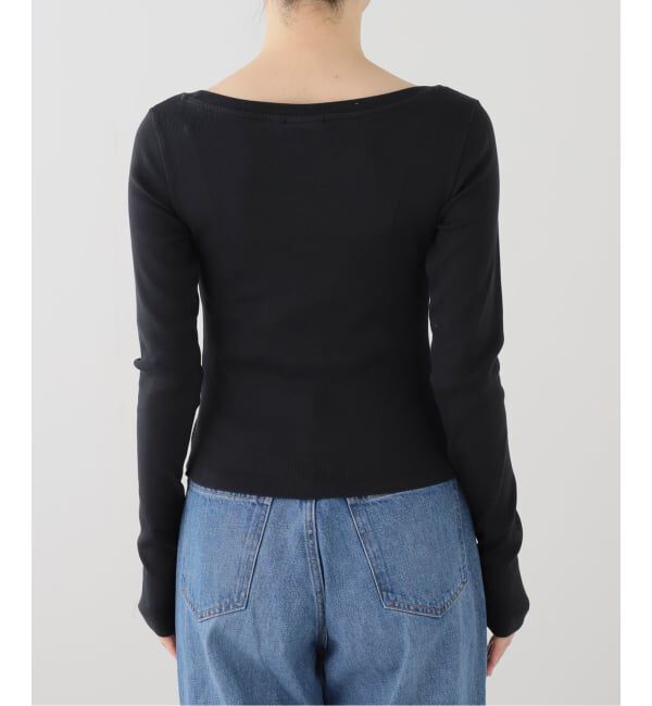 JOINT WORKS「GUESS Originals/ゲス オリジナルス GO LS BOAT NECK RIB TOP」|Tシャツ・カットソー|