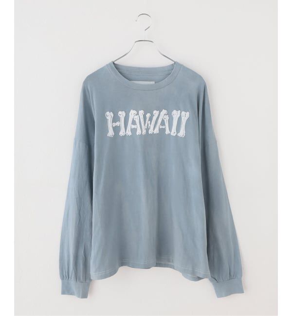 JOINT WORKS「TEPPEI FURUYAMA /テッペイフルヤマ HAWAII LONG SLEEVE T-SHIRT」|Tシャツ・カットソー|ネイビー