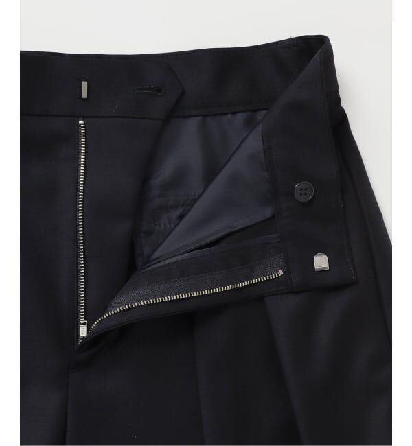 Plage「WO SE 2Tuck Wide パンツ」|スラックス|