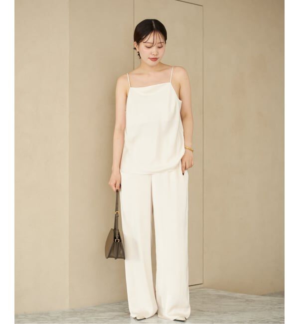 Plage「《追加》dull satin relax パンツ」|その他|