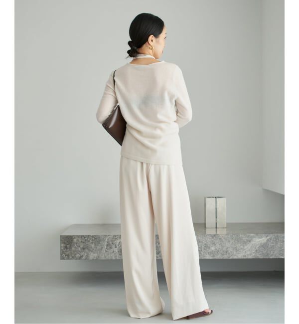 Plage「《追加》dull satin relax パンツ」|その他|