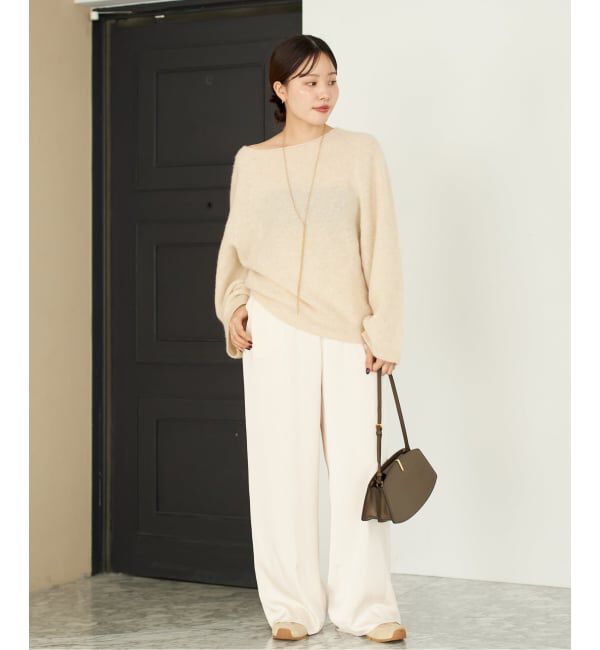 Plage「《追加》dull satin relax パンツ」|その他|