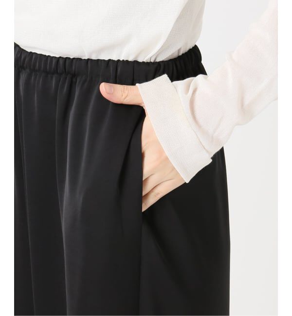 Plage「《追加》dull satin relax パンツ」|その他|