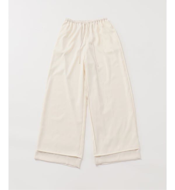 Plage「《追加》dull satin relax パンツ」|その他|