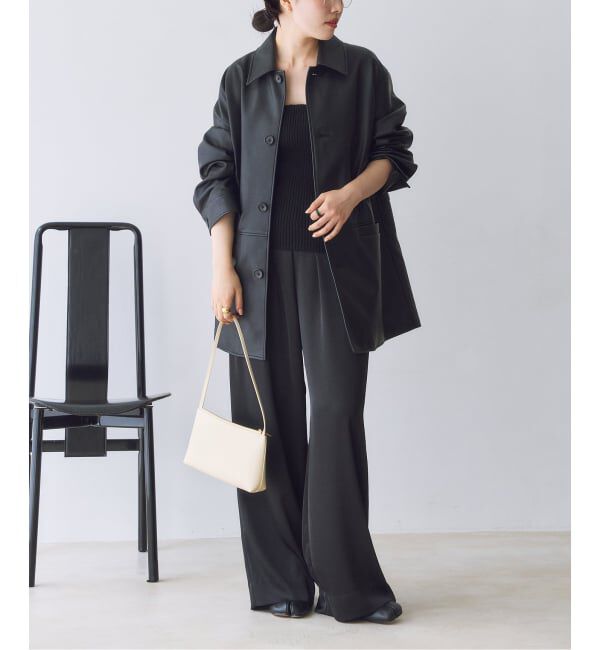 Plage「《追加》dull satin relax パンツ」|その他|