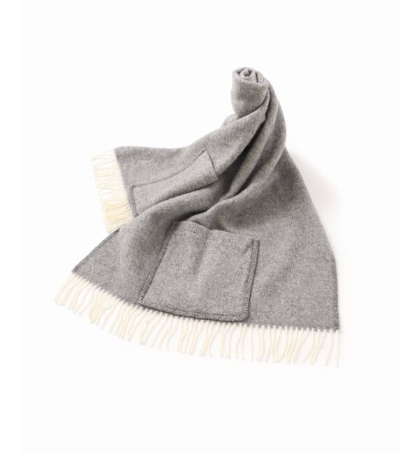 Plage「LAPUAN KANKURIT / ラプアンカンクリ POCKET SHAWL ARVO ショール」|ストール|