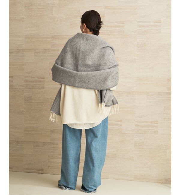 Plage「LAPUAN KANKURIT / ラプアンカンクリ POCKET SHAWL ARVO ショール」|ストール|