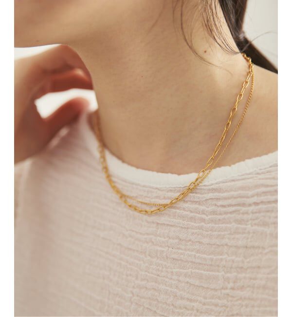 Plage「《予約》MARIHA / マリハ 別注 W ネックレス」|ネックレス|