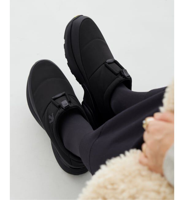 IENA「DESCENTE ALLTERRAIN 別注 D.TRACE MOC MG ウインターブーツ」|スニーカー|ブラック