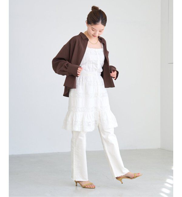 IENA「フィブリルポプリンショートシャツ」|シャツ・ブラウス|