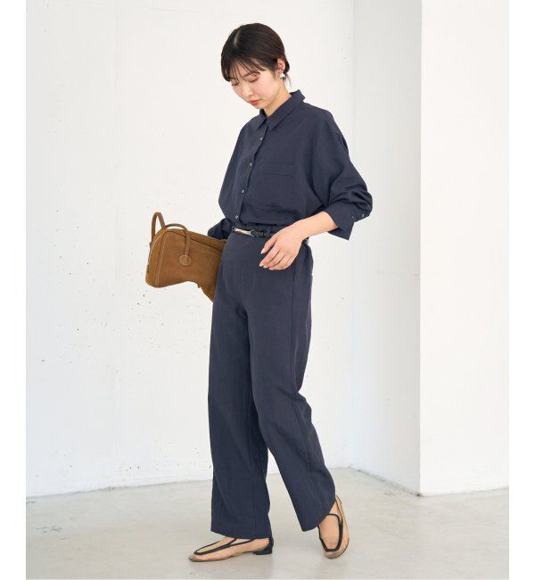 IENA「フィブリルポプリンショートシャツ」|シャツ・ブラウス|