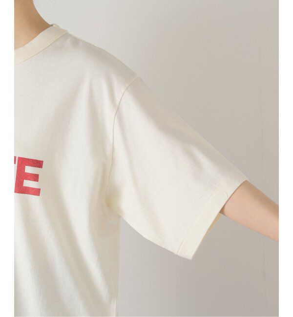 IENA LA BOUCLE「blurhms ROOTSTOCK/ブラームス ルーツストック PRINT Tシャツ BROOTS25S36D」|Tシャツ・カットソー|