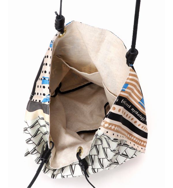 VERMEIL par iena「《追加2》manipuri マニプリ Bag 別注Verロゴxデイジーバンダナ」|トートバッグ|