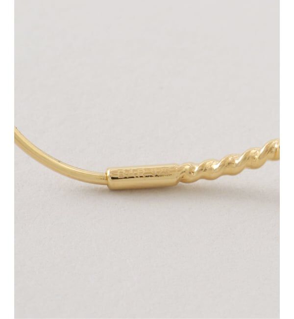 IENA「BAR Jewellery/バージュエリー TWISTED CONTOUR PIERCE ピアス(両耳)」|ピアス|