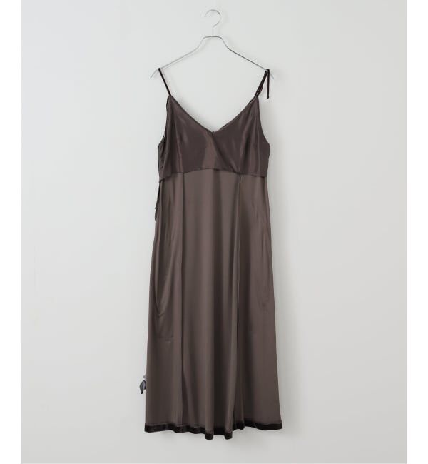 SLOBE IENA「ベロアキャミワンピース」|ワンピース|