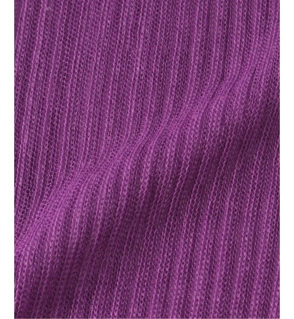 SLOBE IENA「piedi nudi/ピエディヌーディ シアーリブソックス 1241709」|ソックス|