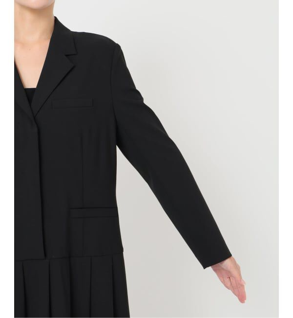 VERMEIL par iena「TRストレッチタックワンピース」|ワンピース|